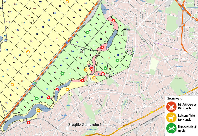 Hundeauslaufgebiet Grunewald